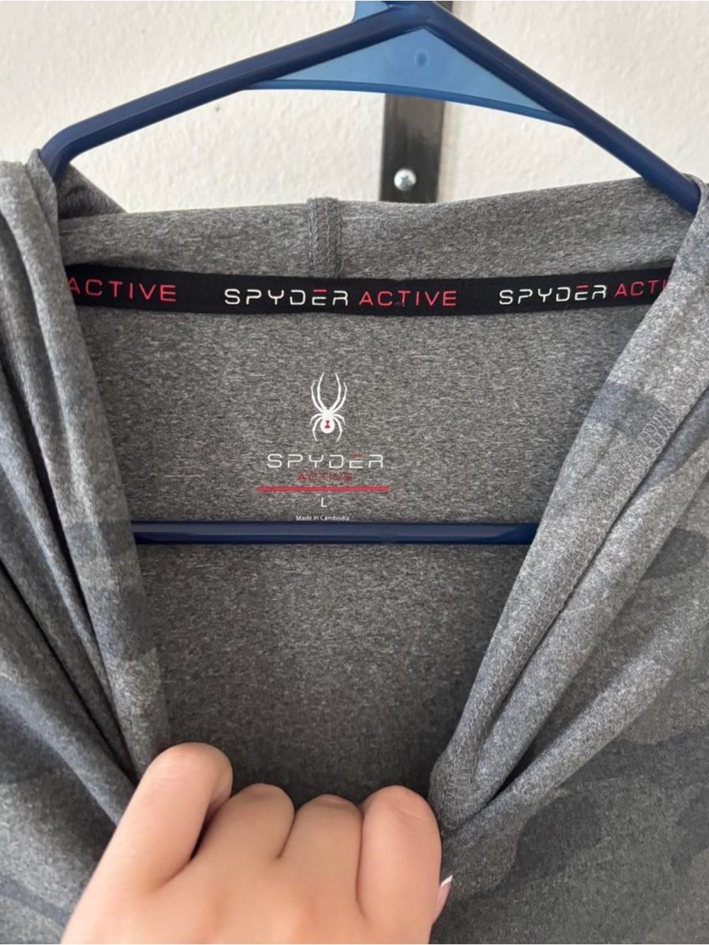 Spyder Active camo pull over hoodie - Picture 2 of 4